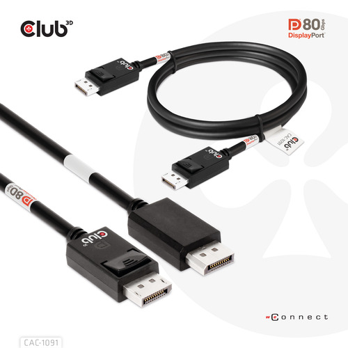 Club 3D - DisplayPort cable - DisplayPort to DisplayPort - 12 m – Foto 8 von 9