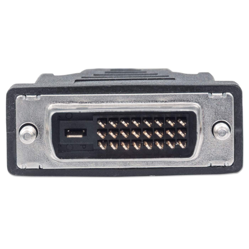 Manhattan Cable HDMI a DVI-D 24+1, 1,8 m, macho a macho, negro, Dual Link, compatible con DVI-D, garantía de por vida, equivalente a HDMIDVIMM6 imagen 4