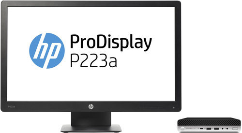 HP EliteDesk 800 35W G3 Mini + ProDisplay P223a