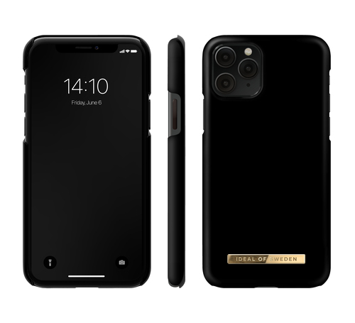 iDeal of Sweden Printed Case iPhone 11P/XS/X Matte Black – image 4