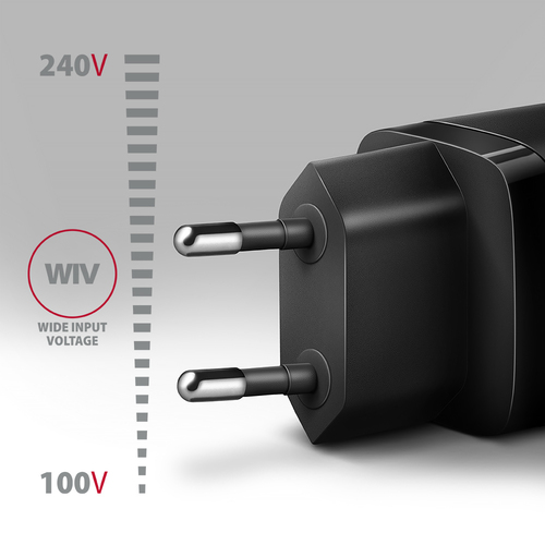 AXAGON Wandladegert 20 W PD 30 Quick Charge 4 - USB-C  USB-A – Foto 4 von 11