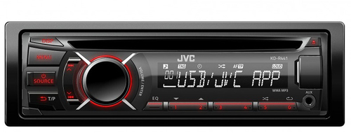 JVC KD-R441E car media receiver Black