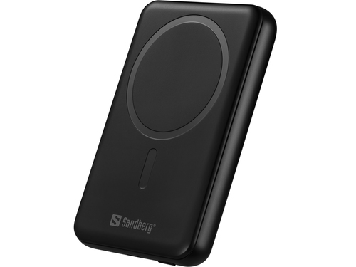 Sandberg 421-51 powerbank Half-solid-state 10000 mAh Draadloos opladen Zwart, afbeelding 2