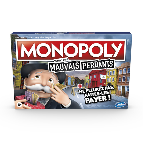 Monopoly E9972197 настольная игра Monopoly For Sore Losers Board game Семейство