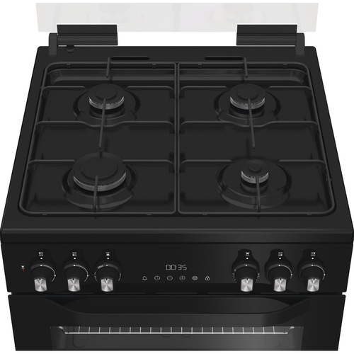 Hotpoint HDD6GDC2B1 Double Oven Dual Fuel Cooker - Black - A/A Rated, Black - image 5