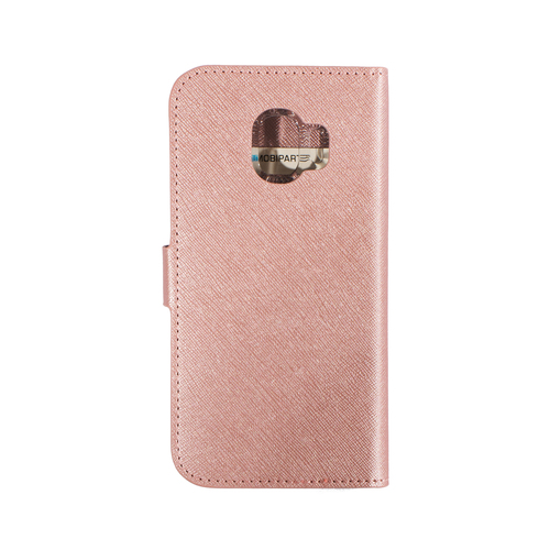 Mobiparts Saffiano Wallet Case Samsung Galaxy J2 Pro (2018) Pink – image 3