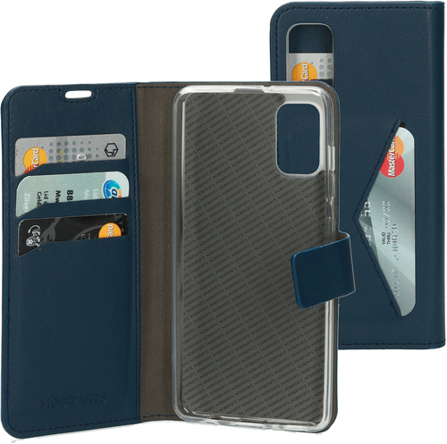 Mobiparts Classic Wallet Case Samsung Galaxy A41 (2020) Blue