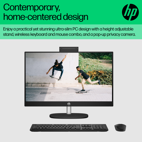 HP 24-CR0063NA Intel Core i3 8GB RAM 256GB SSD 23.8 Inch Windows 11 All-in-One PC - image 6
