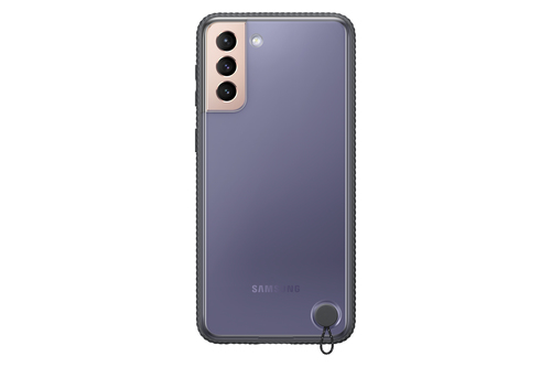 Samsung EF-GG996 чехол для мобильного телефона 17 cm (6.7") Крышка Черный, Прозрачный
