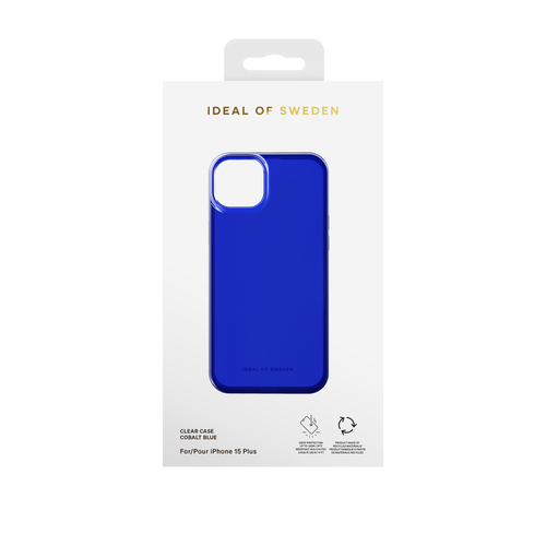 iDeal of Sweden Clear Case iPhone 15PL Cobalt Blue – image 2