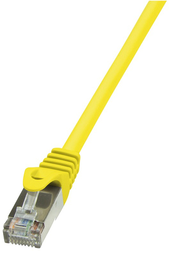 LogiLink EconLine CAT 6 Ikke afskærmet parsnoet (UTP) 10m Patchkabel Gul