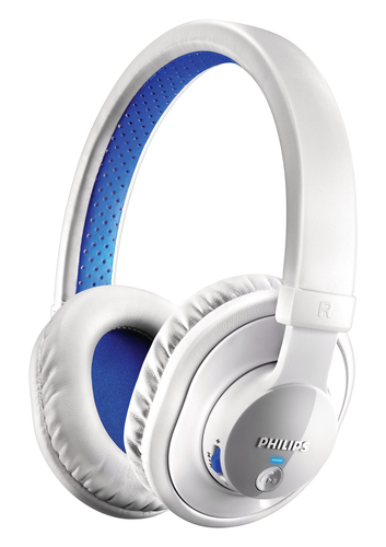 Philips SHB7000WT/28 headphones/headset Wired & Wireless Head-band Calls/Music Bluetooth White