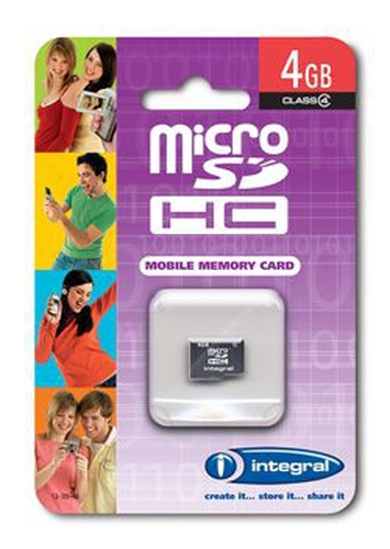 Integral INMSDH4G4NAV2 memory card