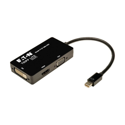 ADAPTADOR CONVERTIDOR MINI  DISPLAYPORT A VGA/DVI/HDMI 152C - P137-06N-HDV