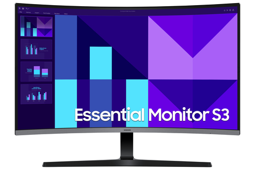Samsung LS32D396GAUXXU Full HD 32" Curved VA LCD Monitor - Black - image 1