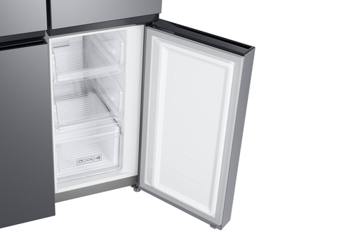 Samsung RF48A400EM9 side-by-side refrigerator Freestanding – image 8