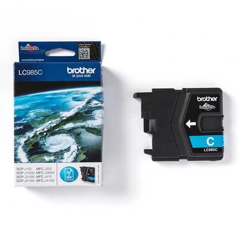 Original Brother LC985C Cyan Ink Cartridge - image 3