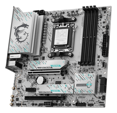 Msi B850M Gaming Plus Wifi micro Atx Amd Socket AM5 Motherboard - image 3
