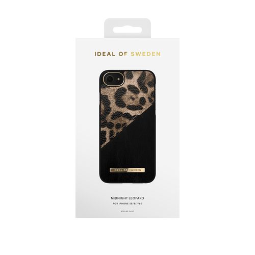 iDeal of Sweden Atelier Case iPhone 8/7/6/6S/SE Midnight Leoprd – image 1