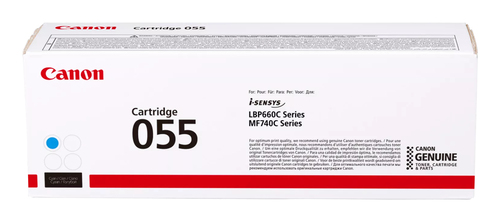 Original Canon 055 Cyan Toner Cartridge - image 2