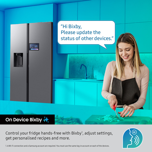Samsung Bespoke AI Series 9 RM90F67CECEU Smart Fridge Freezer - Black - image 5