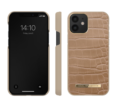 iDeal of Sweden Atelier Case iPhone 12 / 12 Pro Camel Croco – image 4