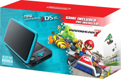 Nintendo New 2DS XL + Mario Kart 7 Bundle