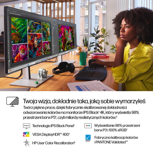 HP Inc. Monitor S7 Pro 727pk 4K TB4  8J9G2AA