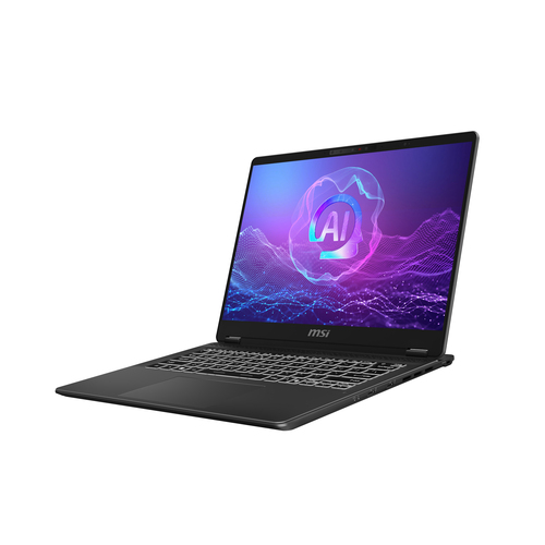 MSI Prestige 14 AI+ Evo C2VMG-002FR Copilot+ PC Intel Core Ultra 7 258V Ноутбук 35,6 cm (14") 2.8K 32 GB LPDDR5x-SDRAM 1 TB Твердотельный накопитель (SSD) Wi-Fi 7 (802.11be) Windows 11 Pro Серый