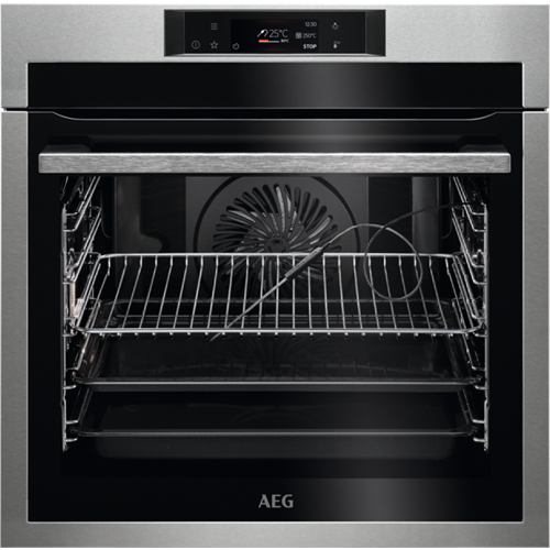 AEG BPE742380M духовка 71 L 3500 W Черный, Нержавеющая сталь