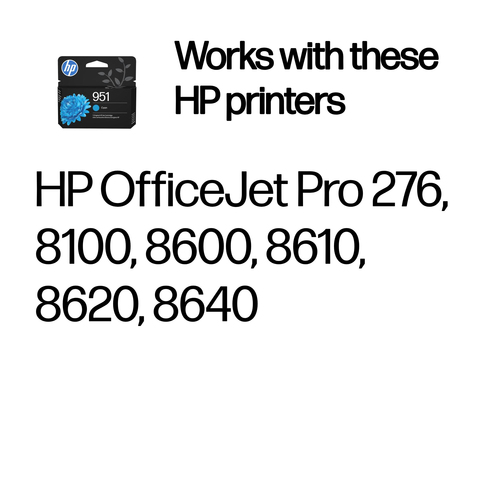 Original HP 951 Cyan Ink Cartridge - image 2