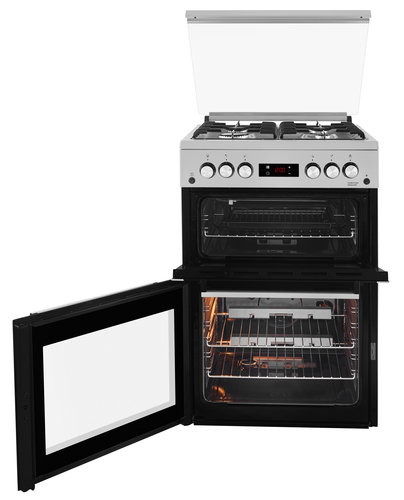 Beko XDVG675NTS 60cm Freestanding Gas Double Oven Cooker – image 2
