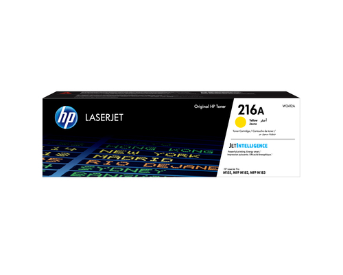 HP 216A Original LaserJet Toner Cartridge Yellow W2412A - image 1