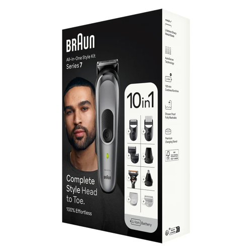 Braun MGK7420 подрезчик Черный Литий-ионная (Li-Ion)