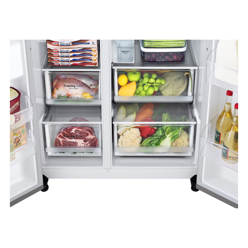 LG NatureFRESH™ GSLV71PZTF American Fridge Freezer – image 9