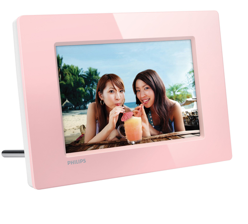 Philips SPF1137/93 digital photo frame Pink