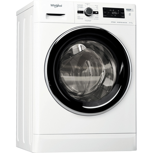 Whirlpool FWDGBE97682EWBCVN стирально-сушильная машина Отдельно стоящий Фронтальная загрузка Белый