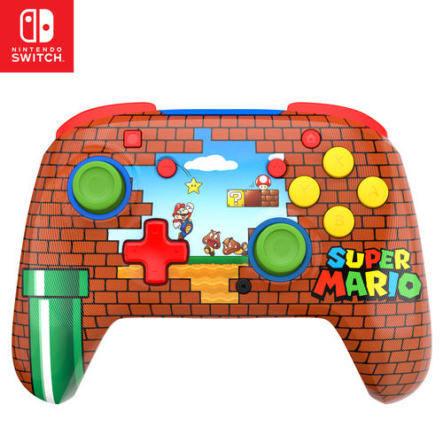 Turtle Beach Rematch draadloze gamingcontroller - Mario Bricks gamepad