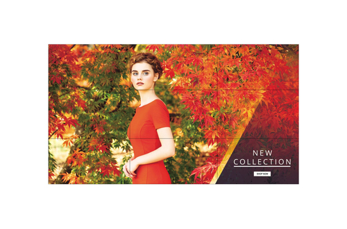 LG 55", FHD, 16:9, 700NIT, 24/7, 1.8MM Bezel TO Bezel, Dual Orientation, Webos Signage VID