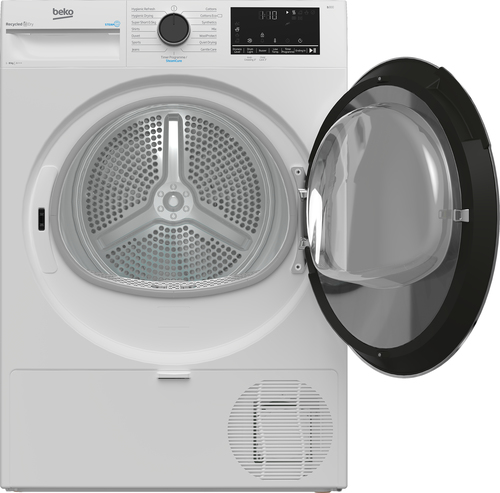 Beko B3T48241DW 8kg Heat Pump Tumble Dryer with Sensor Programmes – image 2