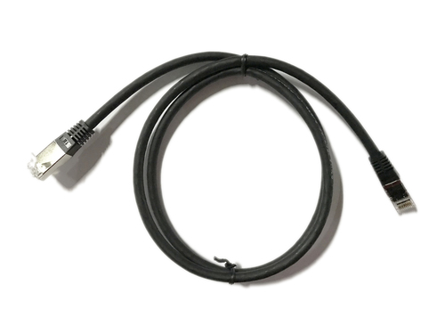 Equip 635690 сетевой кабель Черный 1 m Cat6a S/FTP (S-STP) Круглый