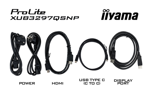 iiyama ProLite XUB3297QSNP-B1 lcd-monitor, afbeelding 4