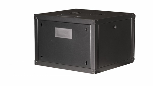 Equip Netzwerkschrank 19"  07U 600x600mm schwarz, afbeelding 2