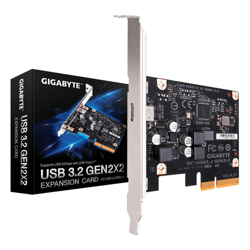 GIGABYTE GC-USB 3.2 GEN2X2 интерфейсная карта/адаптер Внутренний USB 3.2 Gen 2 (3.1 Gen 2)