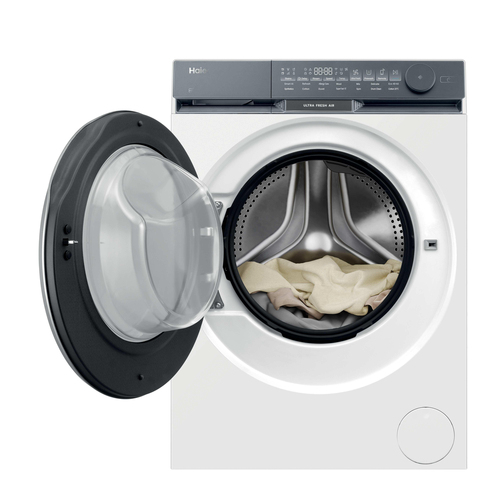 Haier X Series 9 HW100-B14387UUK 10kg WiFi Connected Washing Machine with 1400 rpm - White - A Rated, White - image 2
