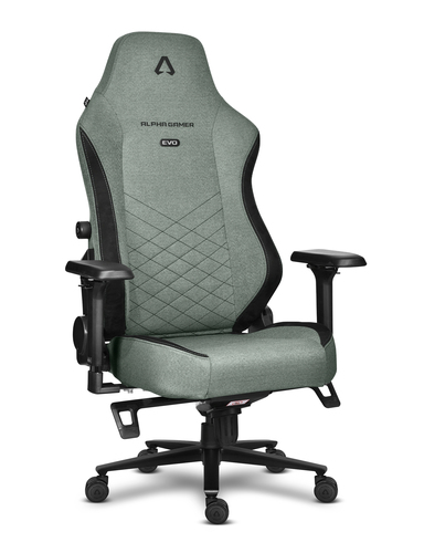 Alpha Gamer Alegra EVO Silla para videojuegos universal Asiento acolchado Verde