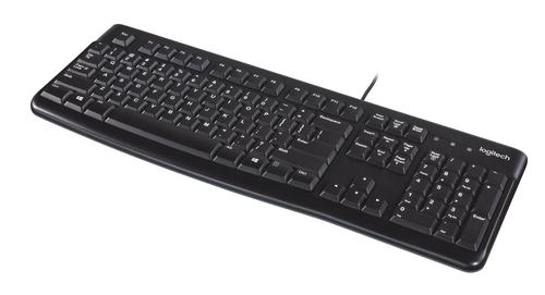 Logitech K120 for Business teclado Oficina USB QWERTY Internacional de EE.UU. Negro