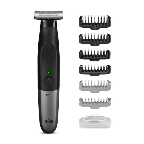 Braun Series X XT5200 Сеточная бритва Триммер Черный, Металлический