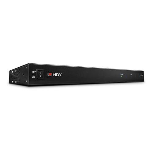 Lindy 100m C6 HDBaseT 4 Port HDMI & IR Splitter Extender