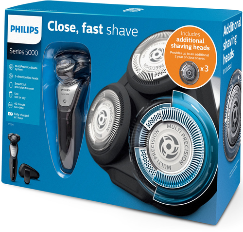 Philips 5200 series Wet & dry electric shaver, Series 5000 S5290/88 – image 2